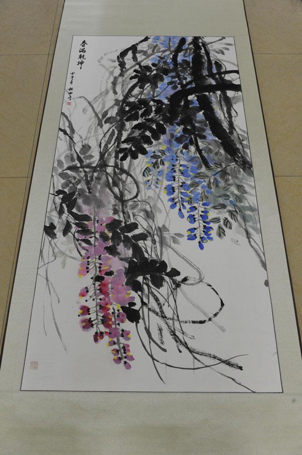 美术优秀奖-春满乾坤-田冬