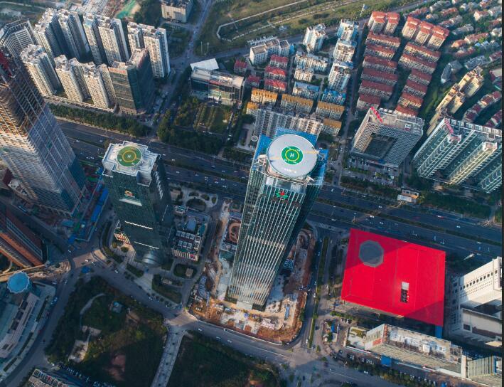 广西农信社总部综合办公大楼——广西金融广场正式投入使用